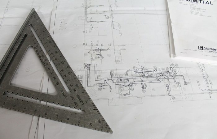 construction, plans, square